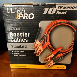 Ultra Pro Small Car Booster Cables 10 and Gauge Feet